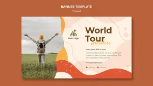 旅游横幅banner模板