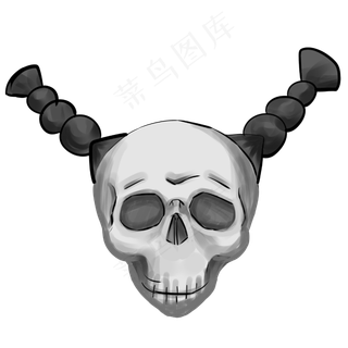 鬼节万圣节人体骷髅