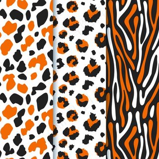 现代动物印花图案系列
