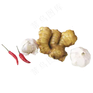 食材姜大蒜辣椒 食材姜大蒜辣椒