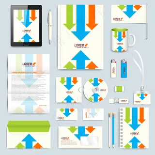 企业标识模板集。