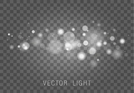 黄白金灯抽象发光波基灯效果孤立在透明背景上。喜庆的紫色和金色发光背景。概念。模糊的灯光框。