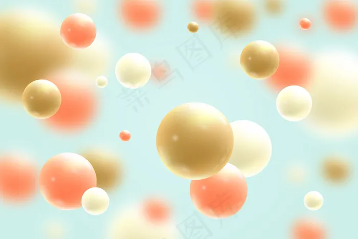 真实流畅的光滑球背景eps,ai矢量模版下载