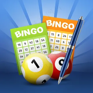 宾果彩球和带数字的彩票，钢笔