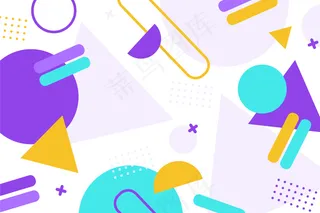 抽象几何图形背景