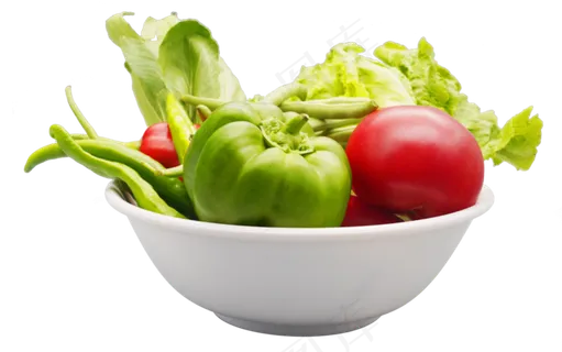 新鲜绿色有机蔬菜