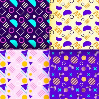 孟菲斯图案系列