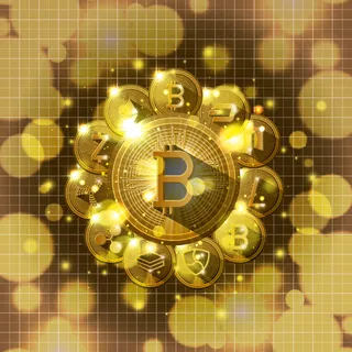 宇宙加密货币黄金集类型图标