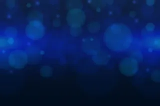 蓝色背景，波基效果