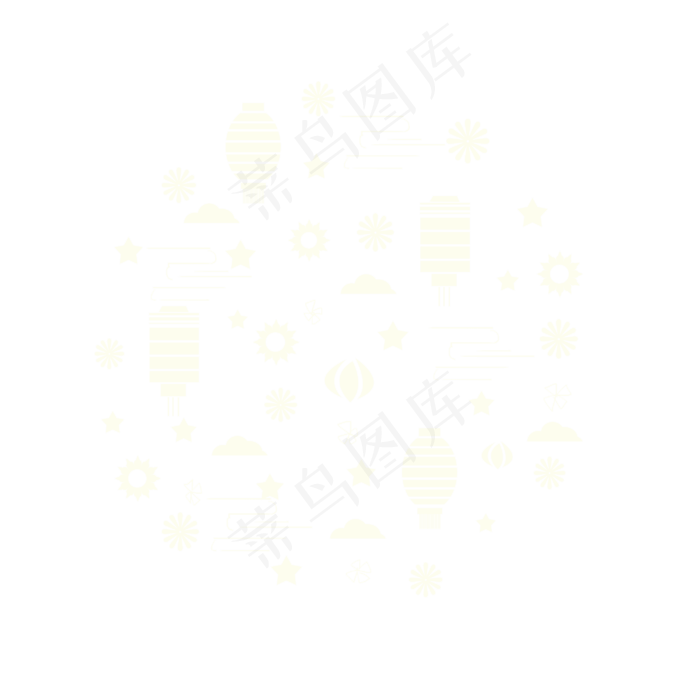 中秋玉兔灯笼月饼