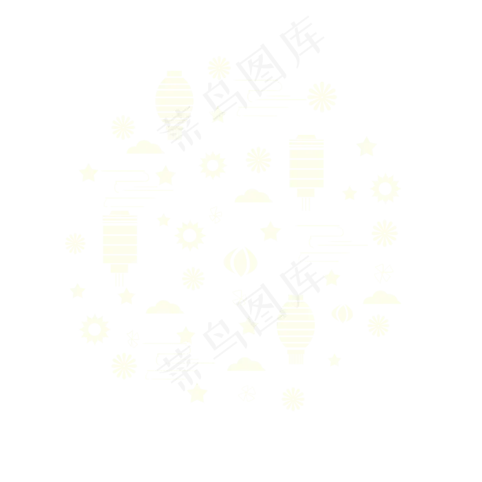 中秋玉兔灯笼月饼(3000X3000(DPI:300))psd模版下载