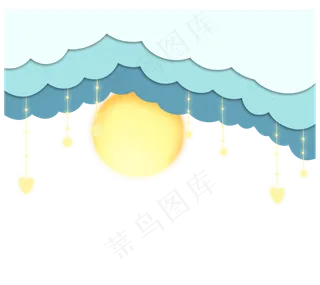 剪纸风发光吊饰