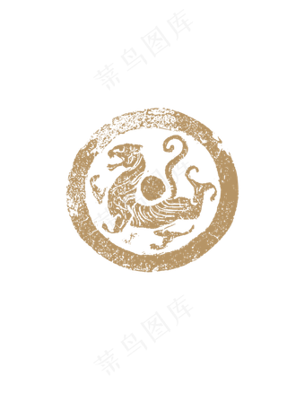 中国风古代图腾高清素材图