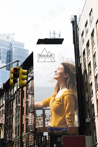 城市广告牌概念模型样机
