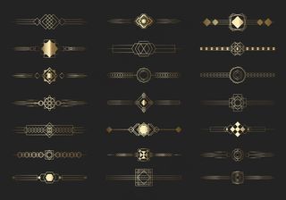 现代黄金分割线集