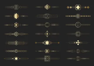 现代黄金分割线集