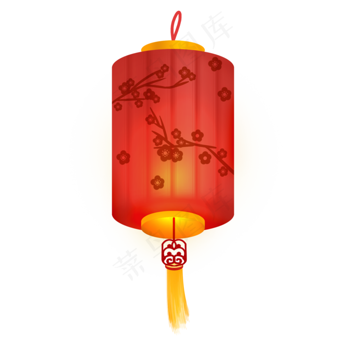 红色新年灯笼下载
