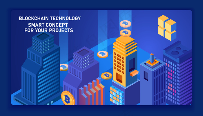 加密货币和区块链与人的等距构成