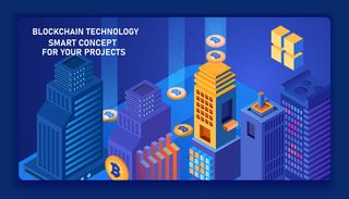 加密货币和区块链与人的等距构成