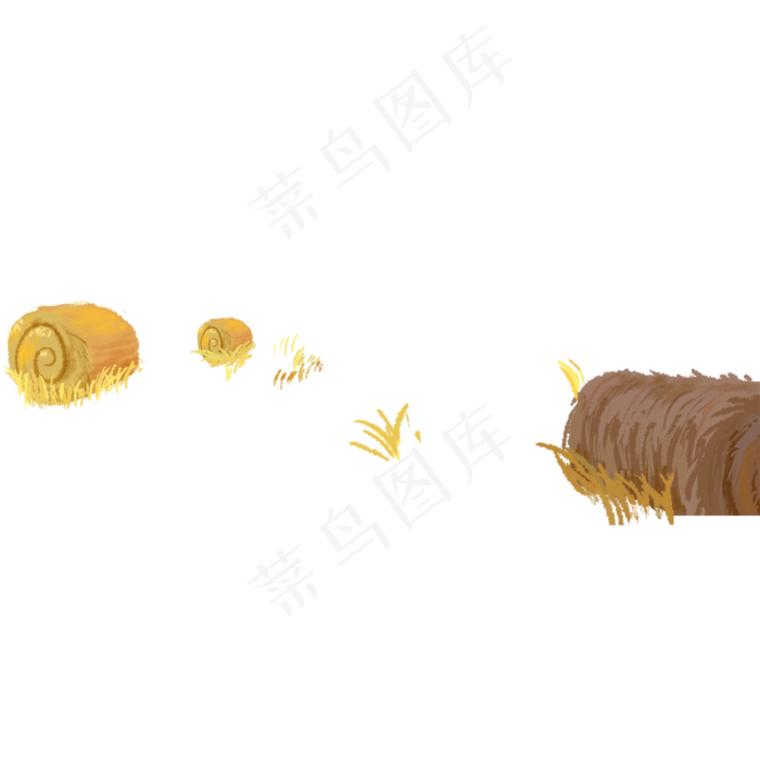成捆的稻草(2000X2000(DPI:300))psd模版下载