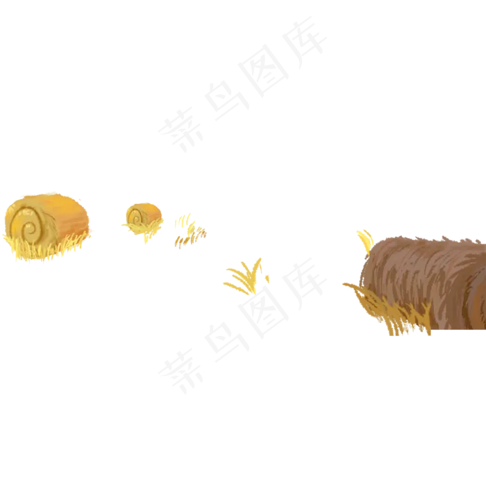 成捆的稻草(2000X2000(DPI:300))psd模版下载