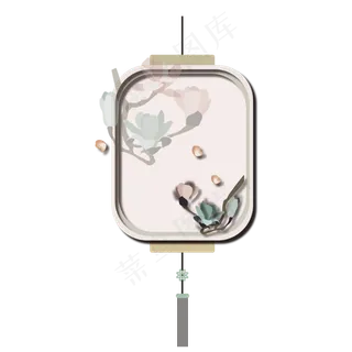 微立体中国风古典传统节日花卉灯