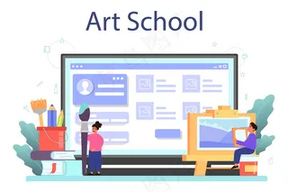 艺校教育在线服务或平台