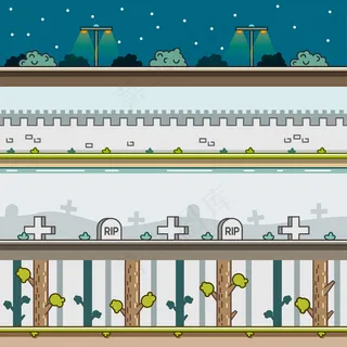 视频游戏的视差背景