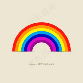 彩虹图标图像
