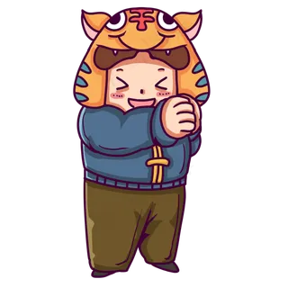 恭喜讨红包的小男生