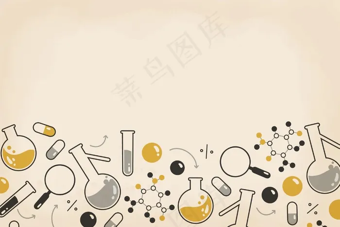 复古科学背景eps,ai矢量模版下载