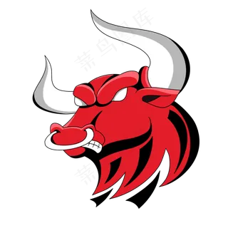 牛年愤怒公牛