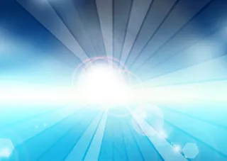 以阳光为主题的抽象夏季设计