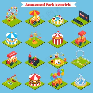 游乐园等距图