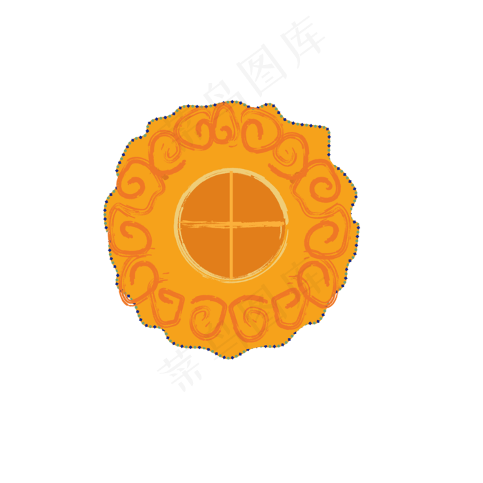 中秋节月饼可商用元素(3000X3000(DPI:300))ai矢量模版下载