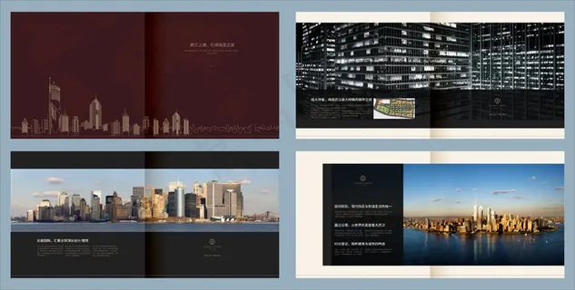 创意企业文化画册设计模板