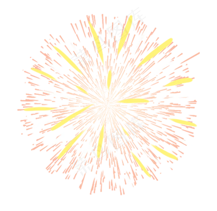 夜晚烟花(1500X1460(DPI:300))psd模版下载