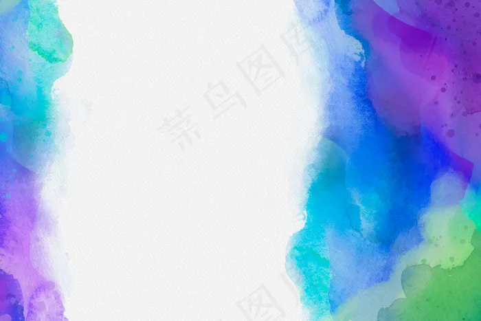 彩色水彩背景eps,ai矢量模版下载