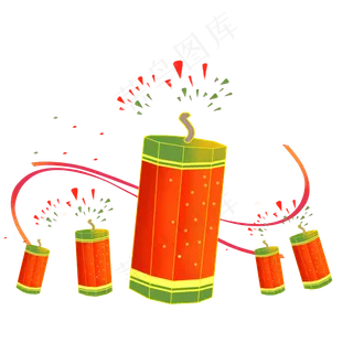 新年春节炮竹炮仗