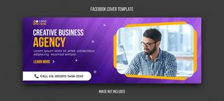 机构现代facebook封面模板