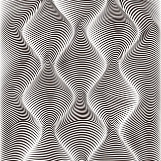 波浪条纹纹理单色背景三维抽象风格。