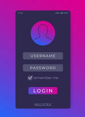 登录、登录窗体、移动界面