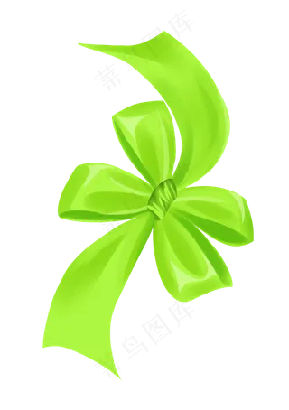 七夕情人节爱情彩带装饰免抠png