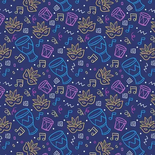 多彩巴西嘉年华图案 多彩巴西嘉年华图案