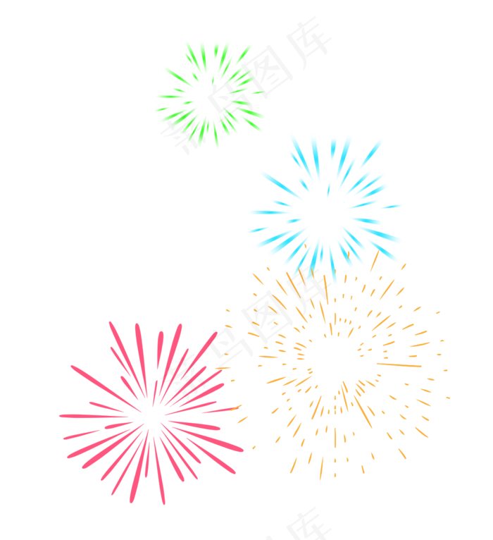 新年节日烟花烟火