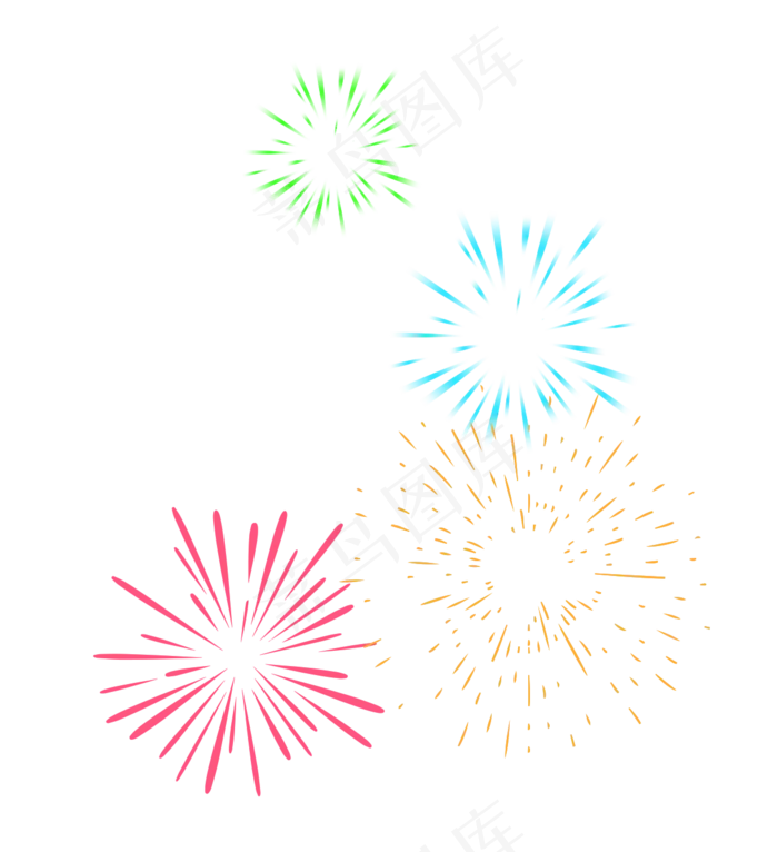 新年节日烟花烟火(1224X1340(DPI:72))psd模版下载