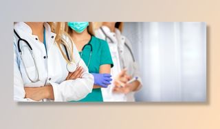 带有图标的医疗横幅banner