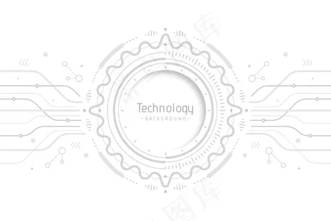 白色壁纸技术概念 白色壁纸技术概念