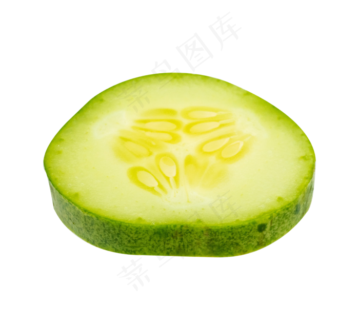 绿色蔬菜黄瓜片(2236*2057px 300 dpi )