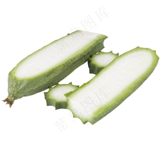 绿色丝瓜块